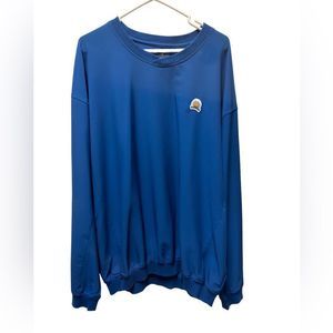 Ahead Extreme,golf pullover,old works golf course , Montana, blue,size XXL